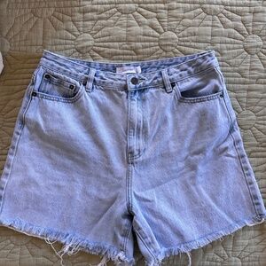 Glassons Light Wash Jean Shorts size 12